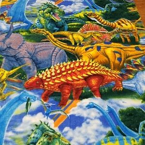 Dinosaur Fleece Fabric
